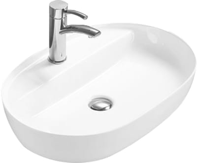 Mexen Adel opbouw wasbak 60 x 41 cm, wit - 22166000