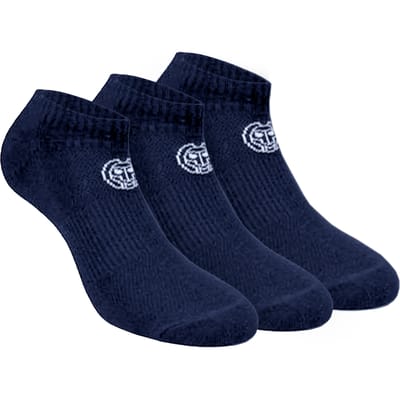 BIDI BADU No Party No Show Move Tennissokken Verpakking 3 Stuks-Donkerblauw,Wit