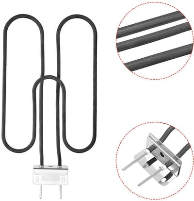 Geschikt voor Weber grills model 80342/80343/65620/66631/65621 - 2200W - Europese 230V - Verwarmingselement - Grill - Metaal