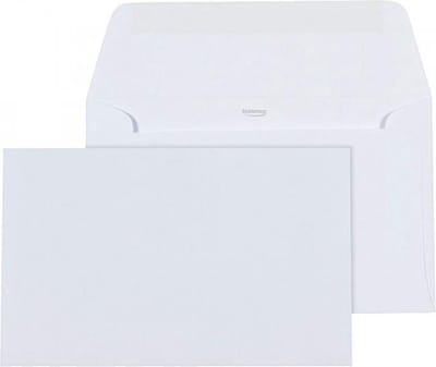 Enveloppen - 500 stuks - C6 - 162x114 mm - 80 grms - 16,2x11,4cm  - rechthoekige envelop