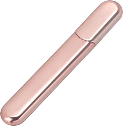 Glazen Nagelvijl met Etui – Kristallen Diamant Nagelvijl Salon Beauty Nail Buffer voor Natuurlijke en Acryl Nagels Nagelverzorging