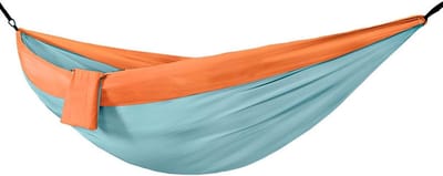 Kampeerhangmat - Outdoor relaxplek - Ontspanning buiten - Ingebouwd opbergvak - 260 x 140 cm - Groen