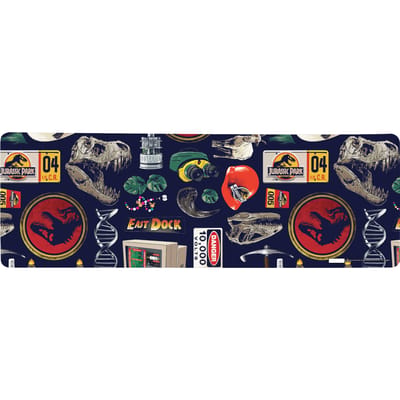 Jurassic Park Retro Icons Gaming Mouse Mat - Medium