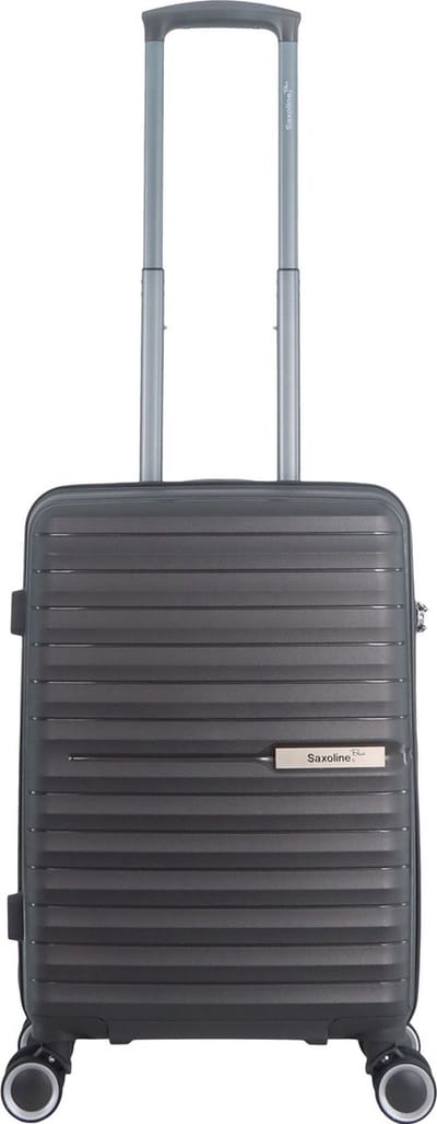 Saxoline Blue Resort Handbagagekoffer 55 cm – Uitbreidbaar & TSA-slot – Anthraciet - Antraciet / Small