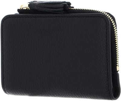 COCCINELLE Leren portemonnee Tassel Wallet Noir zwart
