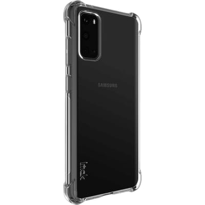 Imak Samsung Galaxy S20 Shockproof Airbag Hoesje met Screenprotector Transparant