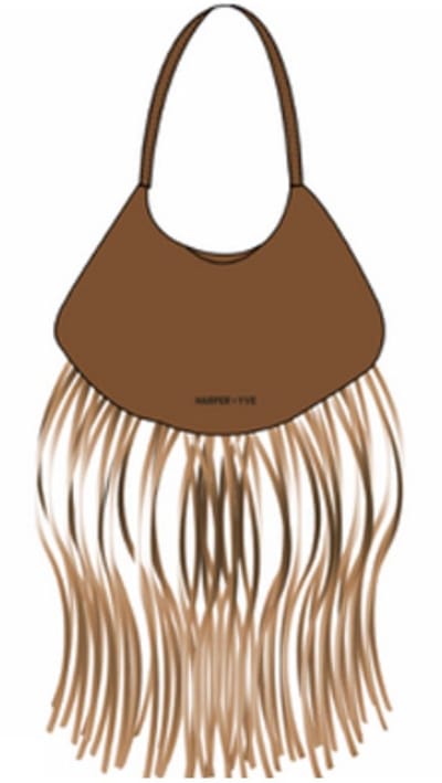 Harper & Yve Yuka-bag Schoudertassen Dames - Bruin - Maat ONESIZE