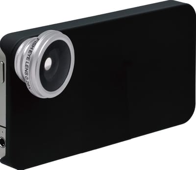 Rollei 0.28x Fisheye, Fisheye Lens for iPhone 5, Zilver