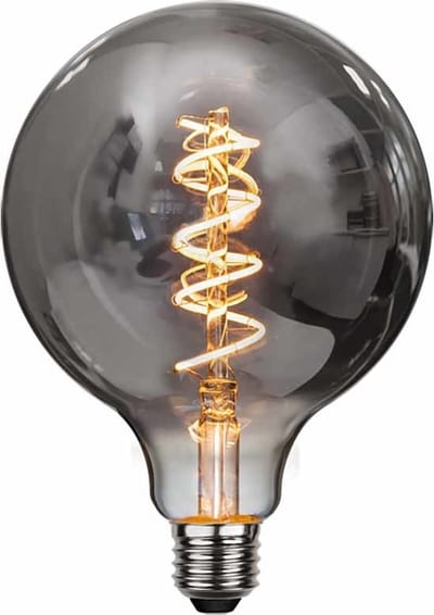 Highlight - Lamp LED G125 9W 350LM 2200K Dimbaar Rook