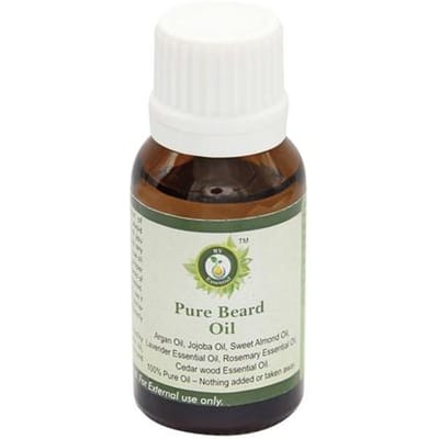 R V Essential Pure Baardolie 15ml white