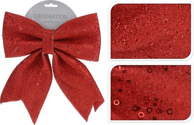Home & Styling Nampook Kerststrikken 10 stuks - 29cm - Rood