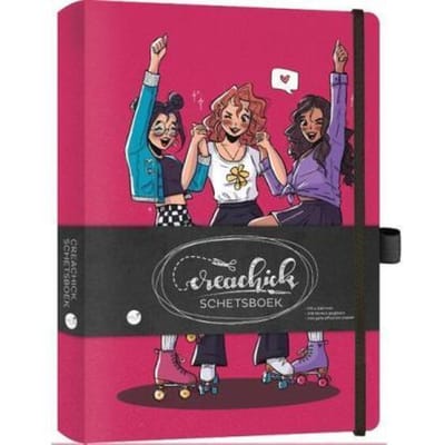 CreaChick Schetsboek groot Kleurboeken