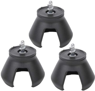 Dailygoods- Golfbal Pickup Tool - 3-Prong Claw - Golfbal Retriever - Accessoire voor Golf Putter - Lichtgewicht - 5 x 4 cm - Golfbal Grijper