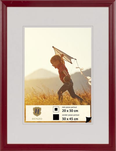 Fotolijst - Henzo - Artos - Fotomaat 30x45 cm - Rood
