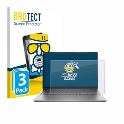 BROTECT - Screenprotector voor HP Zbook X G1i 16" - Folie Beschermfolie Beschermglas matte 3 Stuks