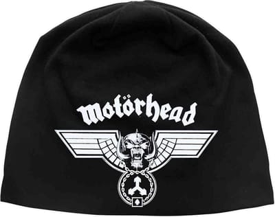 Motorhead Beanie Muts Hammered Zwart