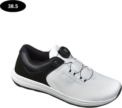 Bovista Golfschoenen Heren - Sneakers - Golfkleding - Golfschoenen Antislip - Waterdicht - Golfen - Zwart & Wit 38.5
