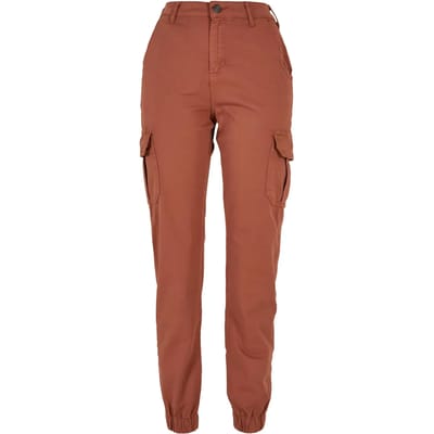 Urban Classics - High Waist Cargobroek - Taille, 31 inch