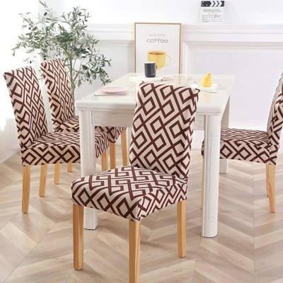 Universele Spandex Stoelhoezen Stretch Eetkamerstoelhoes Elastische Stoel Beschermhoes Voor Restaurant Bruiloft Banket Universal  Size