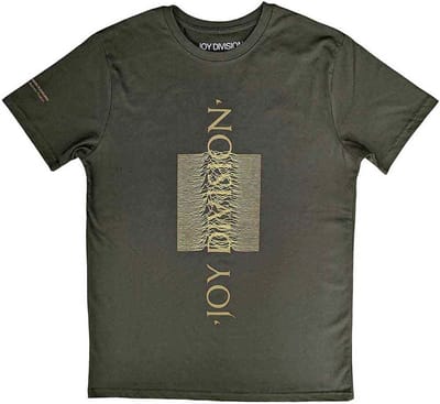 Joy Division - Blended Pulse Heren T-shirt - M - Groen