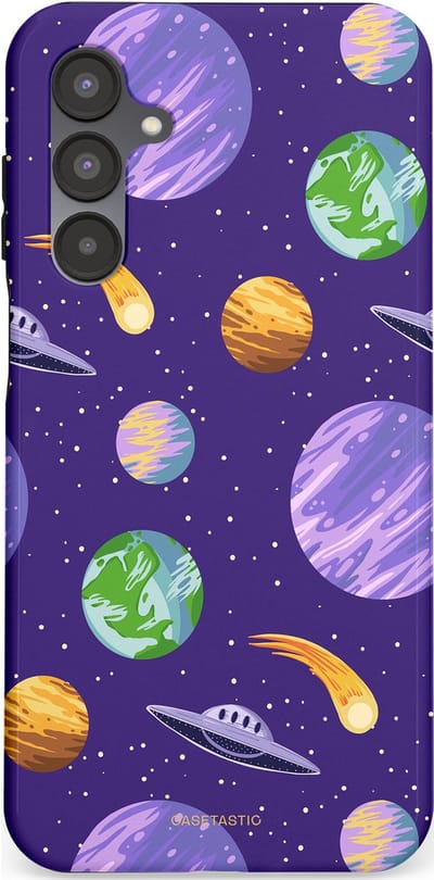 Casetastic Hoesje Geschikt voor Samsung A16 - Stijlvolle Beschermende Duo-layer Case - Ufo verkeer