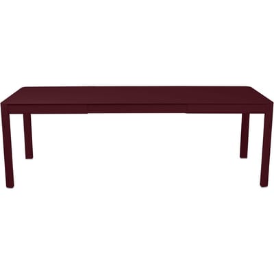 Fermob Ribambelle tafel - B9 zwarte kers - 2 Inlegplaten