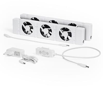 Duurzame Radiatorventilator Set voor Energiebesparing en Snellere Verwarming