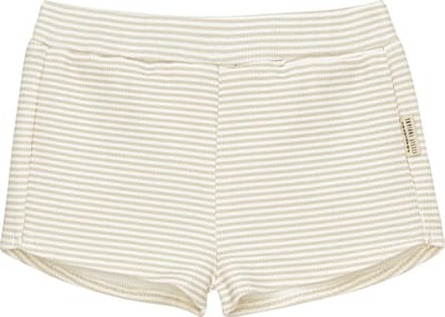 Little Indians Short Small Grey Stripe Rib - Korte Broek - Meisjes - Maat: 4-5 Y