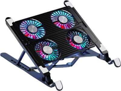 Nivard Laptop Cooler - 13 tot 17 Inch - Laptop Koeler - Cooling Pad - Laptop Cooling Pad - Laptop Ventilator - Laptop Standaard Verstelbaar - Laptopverhoger - Ergonomisch
