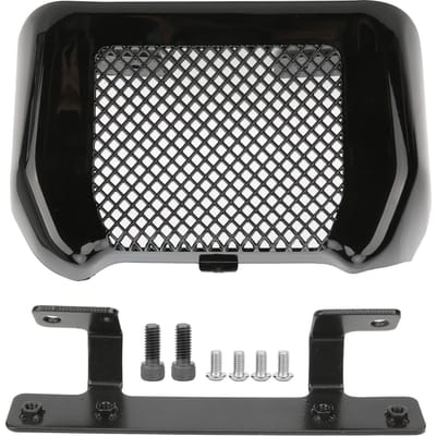 Motoroliekoeler Afdekking Beschermer Kit Accessoire Geschikt voor Touring FLHT FLTRX FLHR FLHX Black