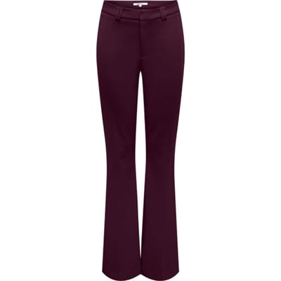 Only Broek Onlpeach Mw Flared Pant Tlr Noos 15298660 Fig Dames Maat - W36 X L32