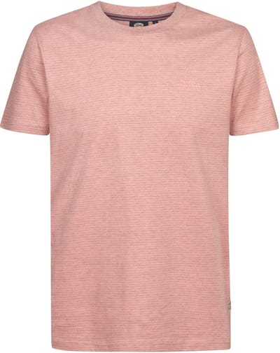 Petrol Industries - Heren Jersey T-shirt Hierro - Rood - Maat S