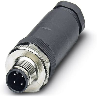 Phoenix Contact 1523230 Sensor/actuator connector, niet geassembleerd M12 Aantal polen (sensoren): 4 Stekker, recht 1 stuk(s)