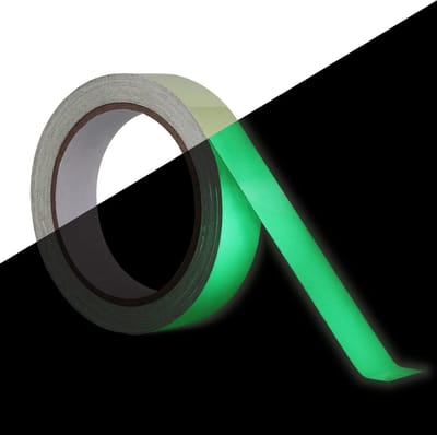 Fluorescentie tape 25mm x 10m - Luminous tape - Groene kleur - Ideaal voor sportuitrusting - ShopVlot