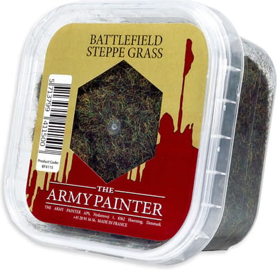 The Army Painter grasmat speelgoed Battlefield Steppe Grass voor miniaturen.