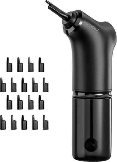 HAIDU Oorsmeer Verwijderaar Pro + 18 Oortips – Ear Cleaner met Camera – Oorreiniger – Oorspuit – Premium