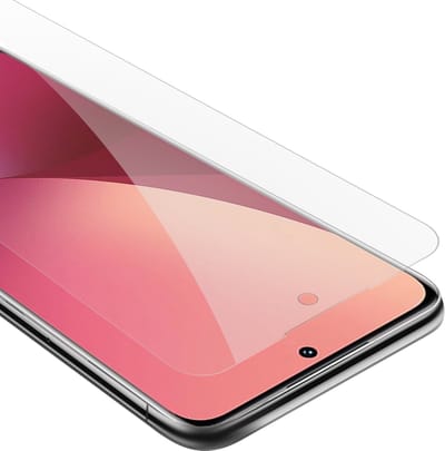 Cadorabo Screenprotector geschikt voor Xiaomi 12 / 12X - Pantser film Beschermende film in KRISTALHELDER Geharde (Tempered) display beschermglas in 9H hardheid met 3D Touch