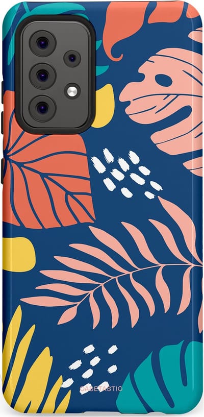 Casetastic Hoesje Geschikt voor Samsung A52 (4G/5G/s) - Stijlvolle Beschermende Duo-layer Case - Zwoele avond