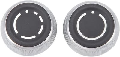 Radio Buttons Vervanging - 1 Paar voor Boxster Cayman 911 - Volume Knoppen Links Rechts - Sensitieve Duurzame Multimedia Volume Knop Caps