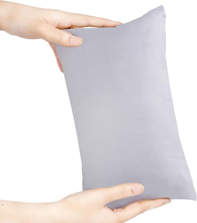 Mini Kussen 11" x 7" Wasbaar Klein Kussen voor Honden, Ideaal voor Reizen en Naps, Stevige Kleur
