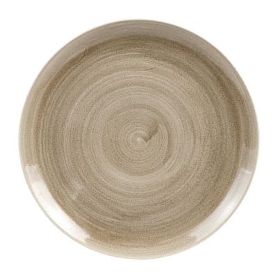 Churchill Stonecast Patina Antique Taupe Coupe Evolve Coupe Bord 32.4cm (10 stuks)