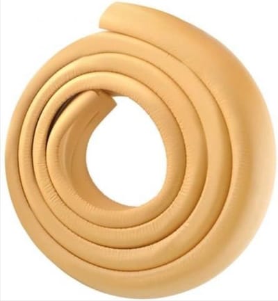 Go Go Gadget - Baby-Beschermers - 2m Foam-Stootrand - Stoot-Absorberend - Baby-Veiligheid - Beige - Rand-Beschermer - Tafel-Beschermer