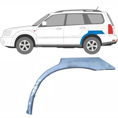Reparatiepaneel achterspatbord voor Subaru Forester SG 2002-2008 / Links