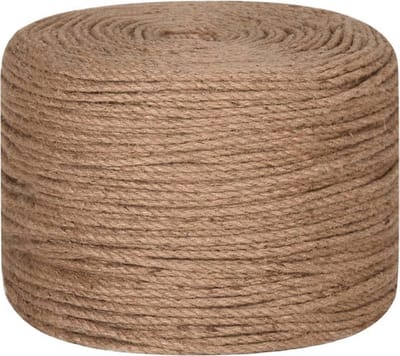 HL - Jute - Touw - Bind touw - Koord - Bindtouw - Hobby - 400 Meter - Lang - 2 mm - Dik - 1 Kg