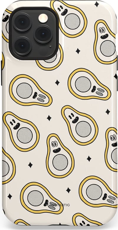 Casetastic Hoesje Geschikt voor Apple iPhone 12/12 Pro Magsafe - Stijlvolle Beschermende Duo-layer Case - Vegycado