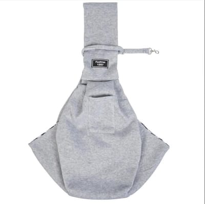 Dailygoods- Draagzak Huisdier - Zachte Stof - Handsfree Draagtas - Voor Honden/Katten tot 6,8 kg - Veiligheidslijn - Geschikt voor Reizen/Wandelen - Huisdierentas