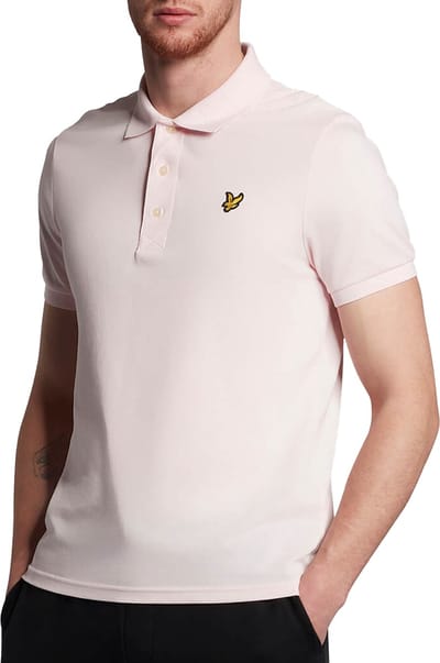 Lyle and Scott Polo Roze - Maat L - Heren