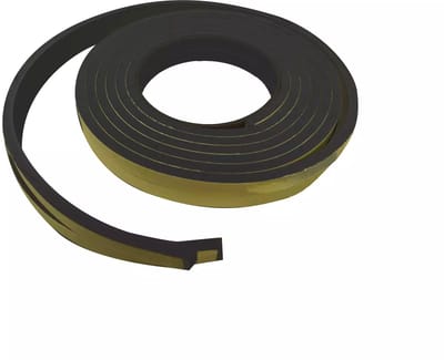 Benson Tochtband zwart - 2 stuks - 2,75 m - EVA materiaal - Eenvoudig te bevestigen