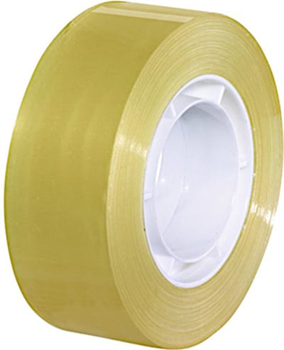 SOHO Plakband - Breedte 12mm - Transparant - 33 Meter