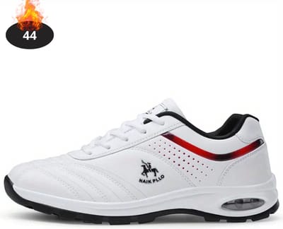 Livano Golfschoenen Heren - Golfkleding - Golfschoenen Antislip - Golfen - Wit - 44